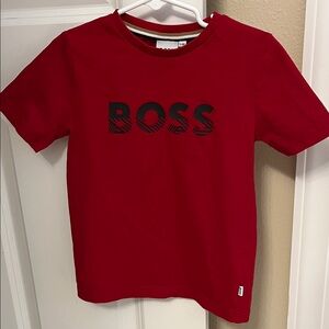 Boss Kids Red T-Shirt